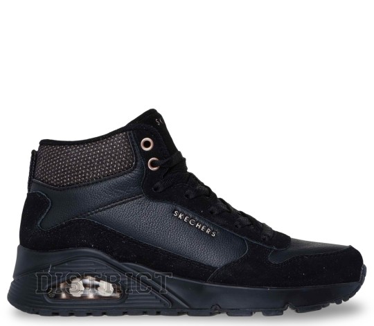 Skechers Черевики Skechers UNO - Stacre Shine 177181 BBK чорні - Заображення 1