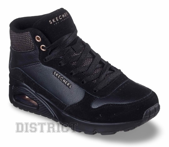 Skechers Черевики Skechers UNO - Stacre Shine 177181 BBK чорні - Заображення 2