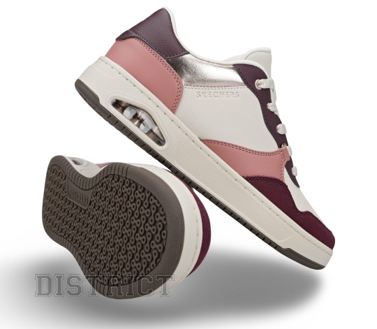 Skechers Кеди Skechers Uno CTL - Subtle Shimmer 177815 PKMT бордові - Заображення 4