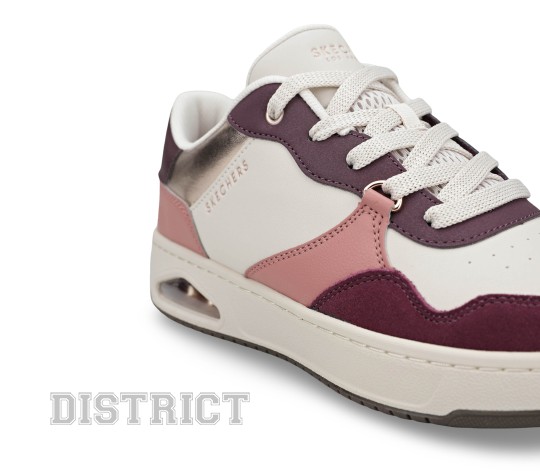 Skechers Кеди Skechers Uno CTL - Subtle Shimmer 177815 PKMT бордові - Заображення 5