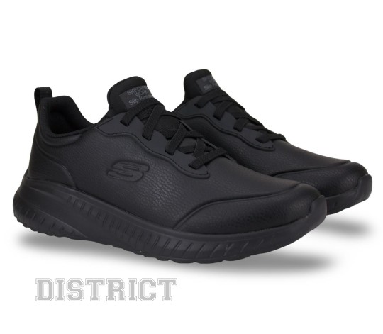 Skechers Кросівки Skechers Work Relaxed Fit: Squad Chaos SR - Rodey 108181 BLK чорні - Заображення 4