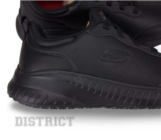 Skechers Кросівки Skechers Work Relaxed Fit: Squad Chaos SR - Rodey 108181 BLK чорні - Заображення 9