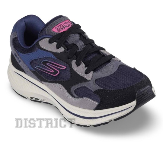 Skechers Кросівки Skechers GO Run Consistent 2.0 - Retro Stride 128622 NVBK сині - Заображення 3