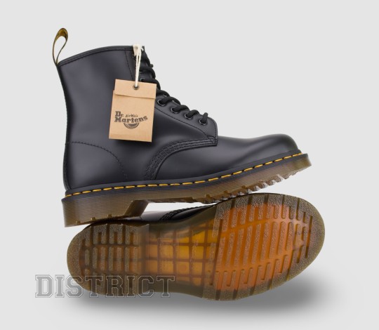 Dr. Martens Черевики Dr. Martens 1460 Smooth Leather 11822006 Black - Заображення 8