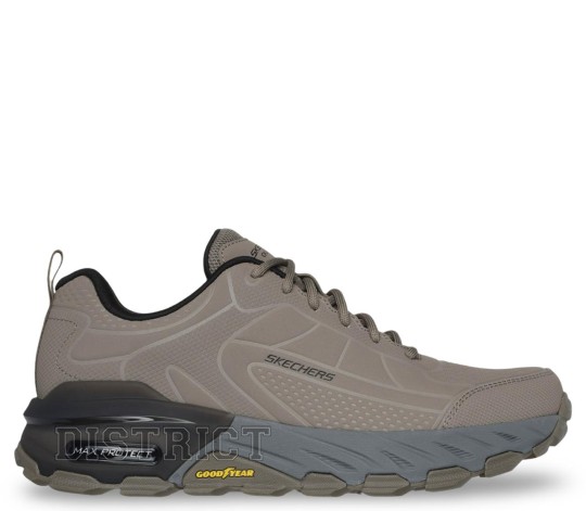 Skechers Кросівки Skechers Max Protect 237672 TPBK коричневі - Заображення 1