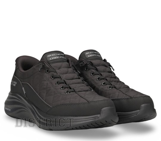 Skechers Кросівки Skechers Slip-ins: Contour Foam - Cozy Fit 232619 BBK чорні - Заображення 3