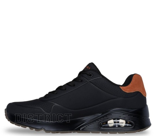 Skechers Кросівки Skechers Uno - Suited On Air 183004 BBK чорні - Заображення 2