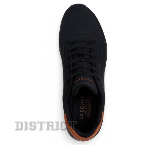 Skechers Кросівки Skechers Uno - Suited On Air 183004 BBK чорні - Заображення 3