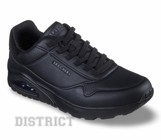 Skechers Кросівки Skechers Uno - Tailored Air 183007 BBK чорні - Заображення 3