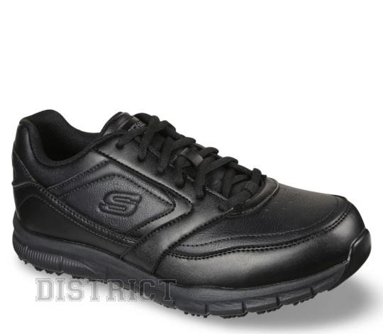 Skechers Кросівки Skechers Nampa SR Work 77156W BLK чорні - Заображення 3