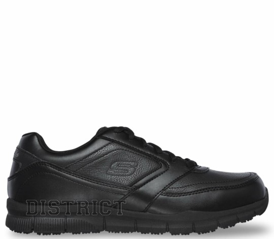Skechers Кросівки Skechers Nampa SR Work 77156W BLK чорні - Заображення 1