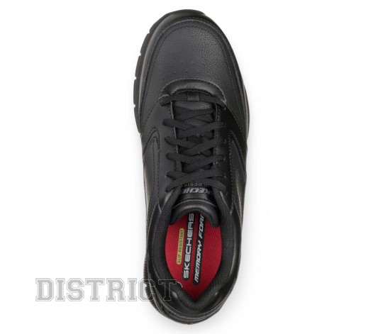 Skechers Кросівки Skechers Nampa SR Work 77156W BLK чорні - Заображення 3