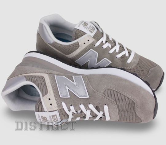 New Balance Кроссовки New Balance 574 Classic GL ML574EVG Grey - Заображення 6