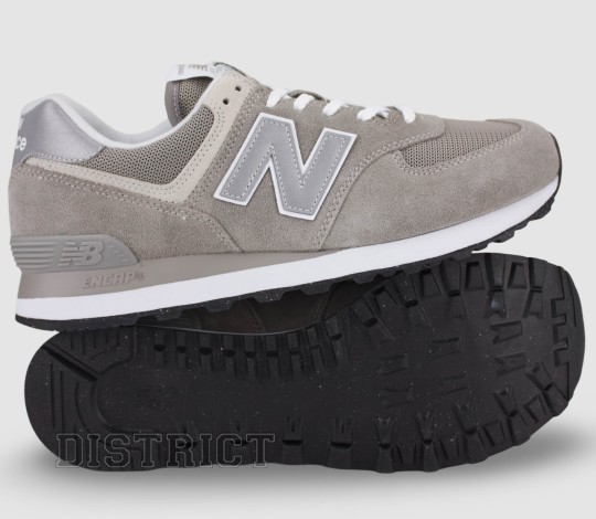 New Balance Кроссовки New Balance 574 Classic GL ML574EVG Grey - Заображення 8