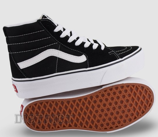 Vans VANS Sk8-Hi Platform VNOA3TKN6BT1(VZ48) Кросiвки 37(5,5)(р) Black/White - Заображення 10