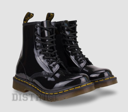 Dr. Martens Черевики Dr. Martens 1460 Patent Lamper 11821011 Black - Заображення 3