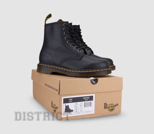 Dr. Martens Черевики Dr. Martens 1460 Nappa 11822002 Black - Заображення 8