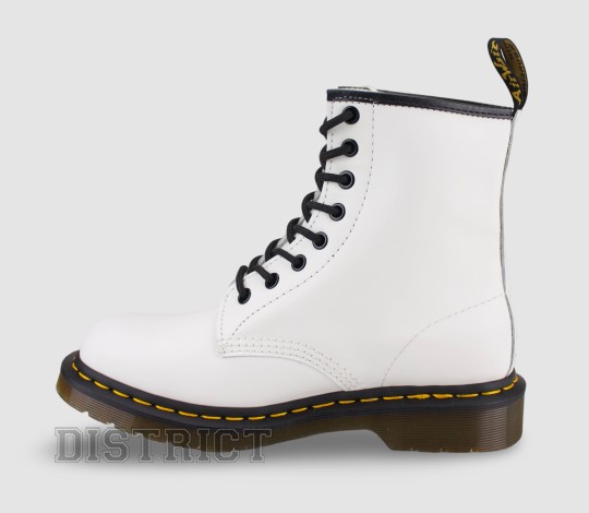 Dr.Martens Ботинки Dr. Martens 1460 Smooth 11822100 White - Картинка 2