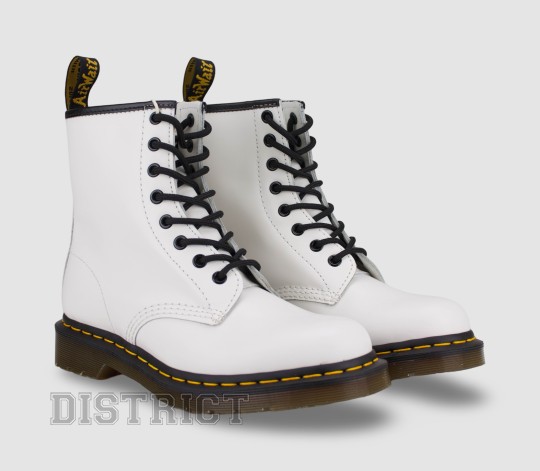 Dr.Martens Ботинки Dr. Martens 1460 Smooth 11822100 White - Картинка 3