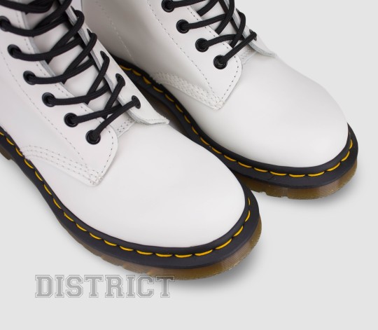 Dr.Martens Ботинки Dr. Martens 1460 Smooth 11822100 White - Картинка 5