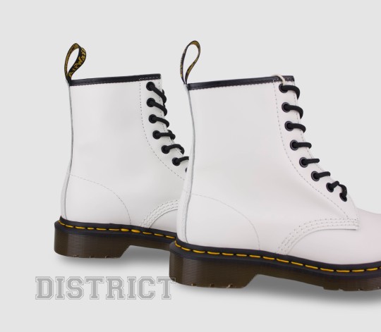 Dr.Martens Ботинки Dr. Martens 1460 Smooth 11822100 White - Картинка 7