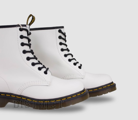 Dr.Martens Ботинки Dr. Martens 1460 Smooth 11822100 White - Картинка 9