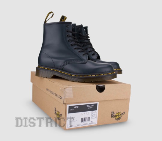 Dr. Martens Черевики Dr. Martens 1460 Smooth 11822411 Navy - Заображення 8