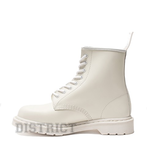 Dr. Martens Черевики Dr. Martens 1460 Mono Smooth Leather 14357100 White - Заображення 2