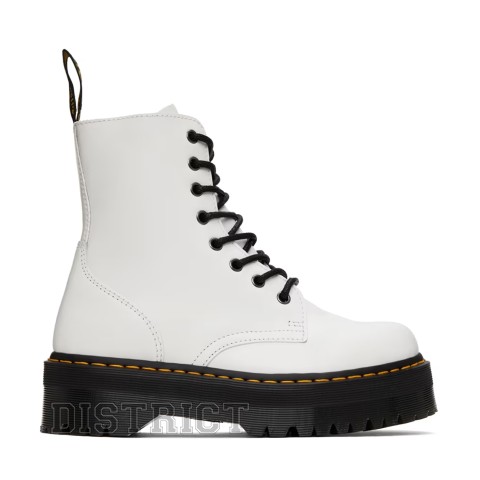 Dr. Martens Черевики Dr. Martens Jadon Smooth 15265100 White - Заображення 1