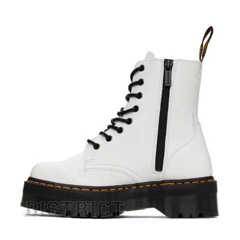 Dr. Martens Черевики Dr. Martens Jadon Smooth 15265100 White - Заображення 2