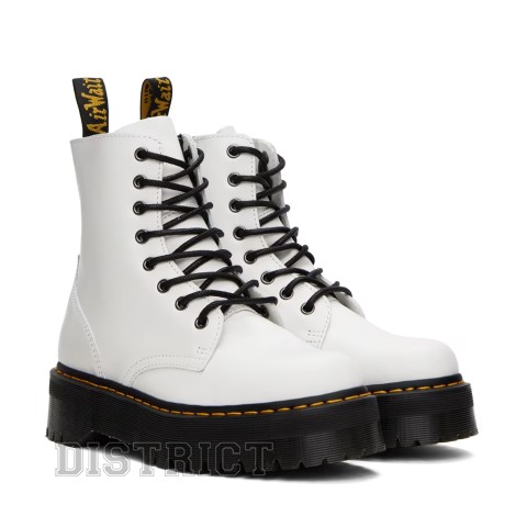 Dr. Martens Черевики Dr. Martens Jadon Smooth 15265100 White - Заображення 3