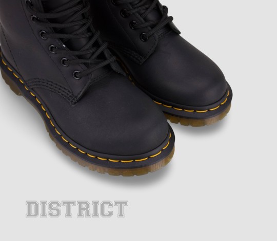 Dr.Martens Ботинки Dr. Martens 1460 Serena Burnished Wyoming 21797001 Black - Картинка 4