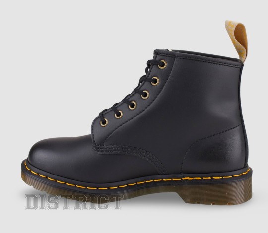 Dr. Martens Черевики Dr. Martens 101 Vegan Black Felix Rub Off 23984001 - Заображення 2