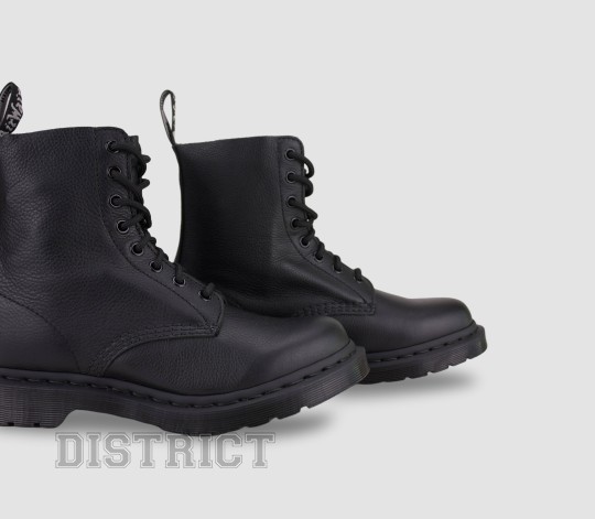 Dr.Martens Ботинки Dr. Martens 1460 Pascal Mono Black Virginia 24479001 - Картинка 6