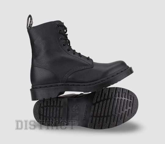 Dr.Martens Ботинки Dr. Martens 1460 Pascal Mono Black Virginia 24479001 - Картинка 7