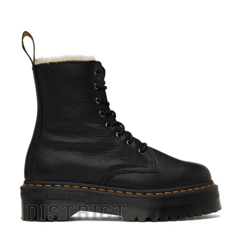 Dr.Martens Ботинки Dr. Martens Jadon Fur Lined Pisa 25637001 Black - Картинка 1