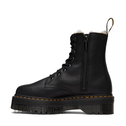 Dr.Martens Ботинки Dr. Martens Jadon Fur Lined Pisa 25637001 Black - Картинка 2