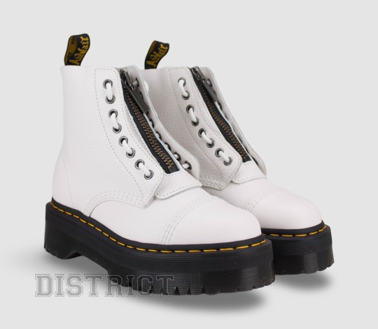 Dr. Martens Черевики Dr. Martens Sinclair White Milled Nappa 26261100 - Заображення 3