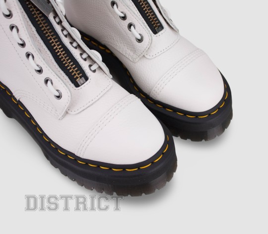 Dr. Martens Черевики Dr. Martens Sinclair White Milled Nappa 26261100 - Заображення 4