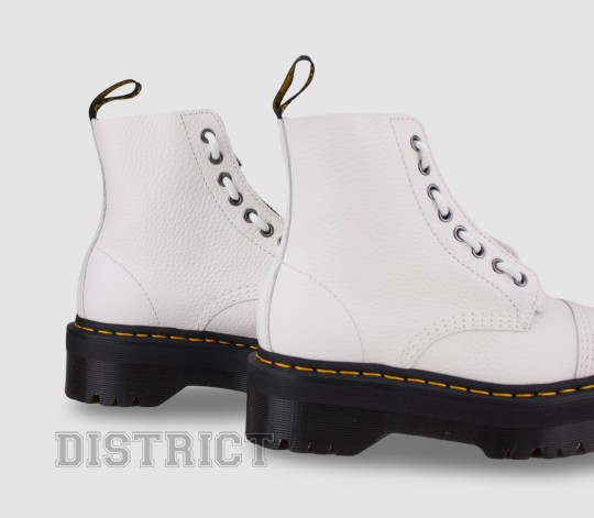 Dr. Martens Черевики Dr. Martens Sinclair White Milled Nappa 26261100 - Заображення 6