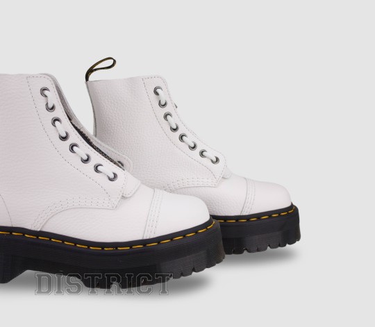 Dr. Martens Черевики Dr. Martens Sinclair White Milled Nappa 26261100 - Заображення 7