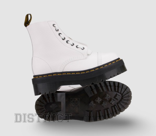 Dr. Martens Черевики Dr. Martens Sinclair White Milled Nappa 26261100 - Заображення 8