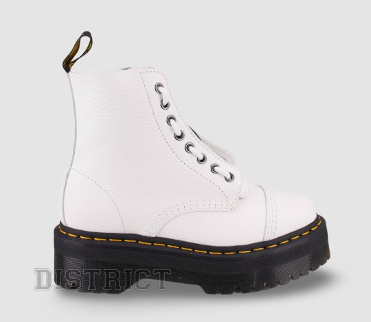 Dr. Martens Черевики Dr. Martens Sinclair White Milled Nappa 26261100 - Заображення 1