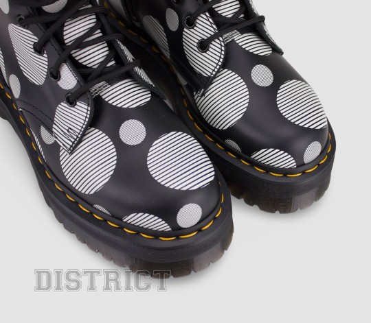 Dr. Martens Черевики Dr. Martens Jadon Polka Dot 26882009 Black - Заображення 4