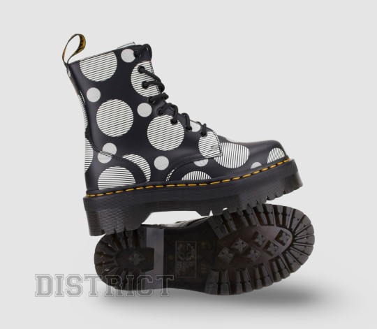 Dr. Martens Черевики Dr. Martens Jadon Polka Dot 26882009 Black - Заображення 8