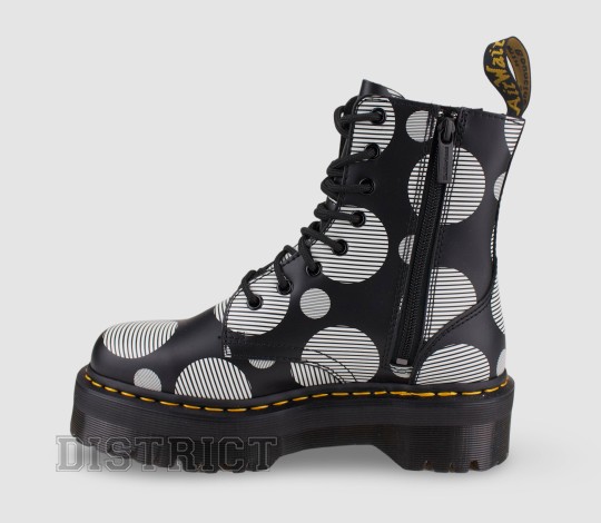 Dr. Martens Черевики Dr. Martens Jadon Polka Dot 26882009 Black - Заображення 2