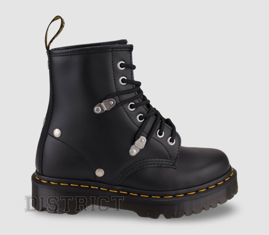 Dr. Martens Черевики Dr. Martens 1460 Bex Stud Black Fine Haircell 26959001 - Заображення 1