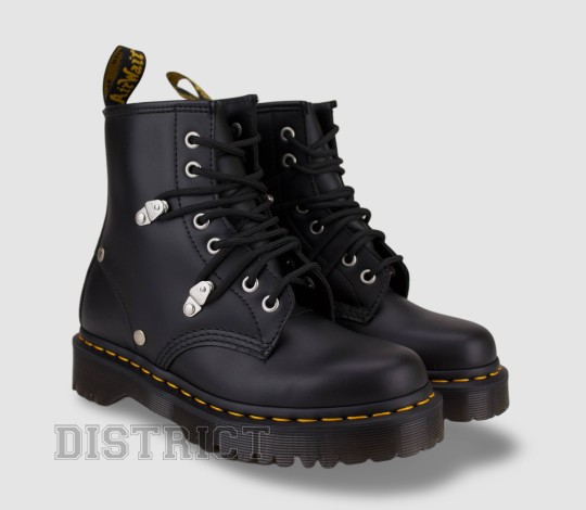 Dr. Martens Черевики Dr. Martens 1460 Bex Stud Black Fine Haircell 26959001 - Заображення 8