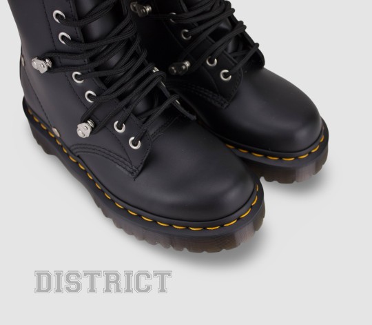 Dr.Martens Ботинки Dr. Martens 1460 Bex Stud Leather 26959001 Black Fine Haircell - Картинка 3