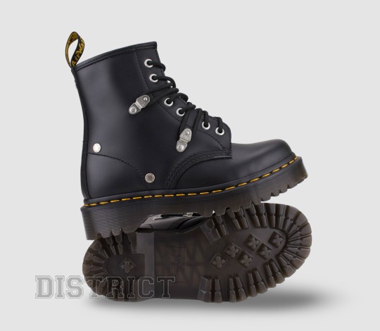 Dr.Martens Ботинки Dr. Martens 1460 Bex Stud Leather 26959001 Black Fine Haircell - Картинка 6